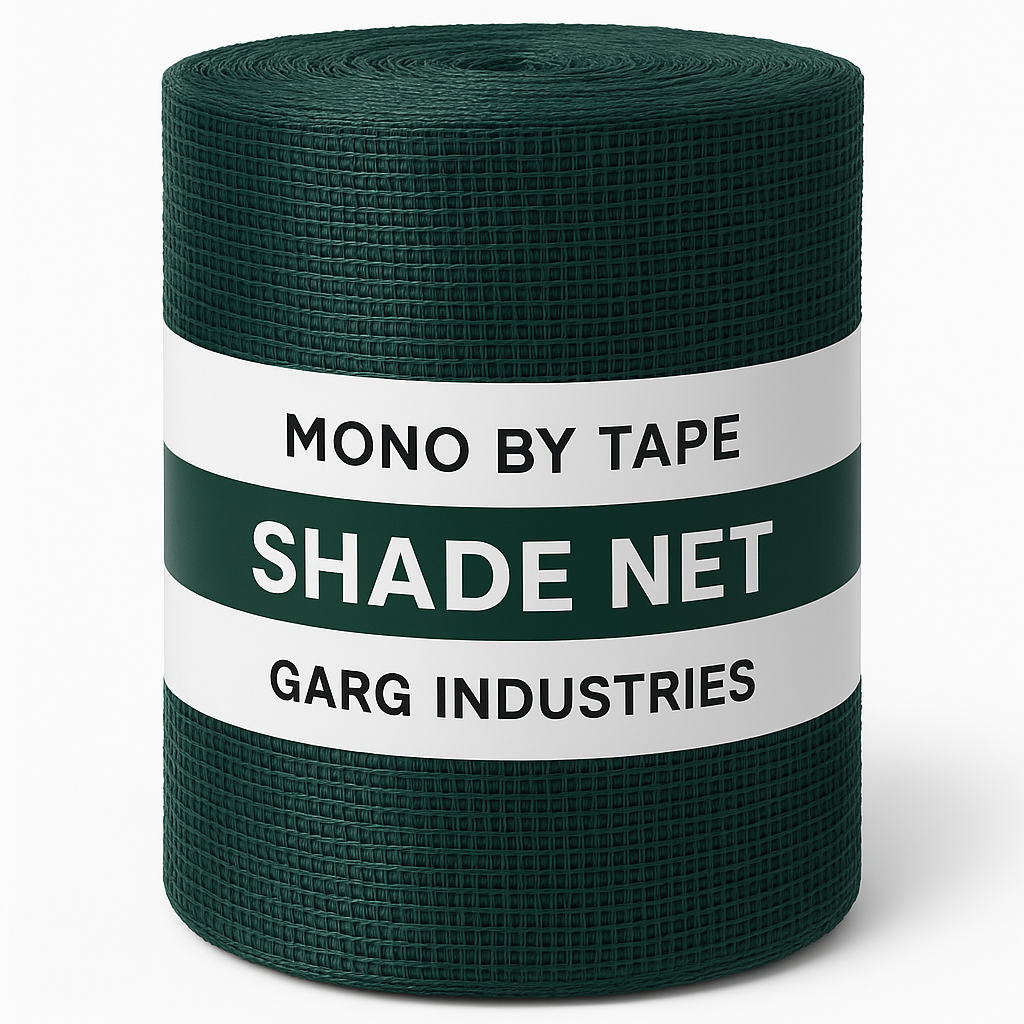 Mono By Tape Shade Net | HDPE UV-Stabilized | Greenhouse & Nursery Shade Protection