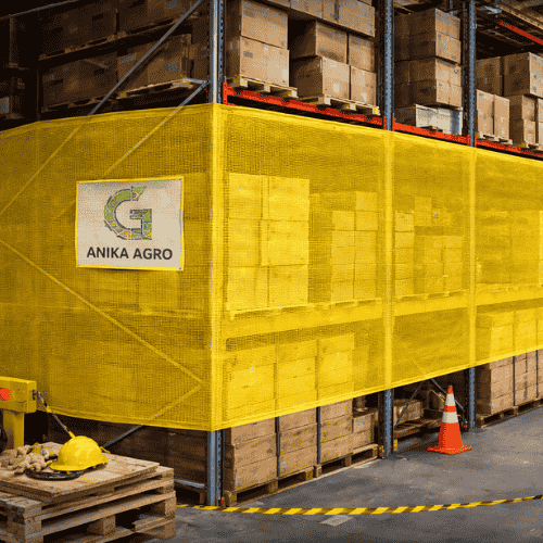 Monofilament Fire Retardant Shade Net application in warehouse & storage