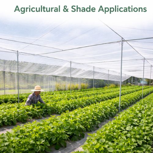 Annika Agro HDPE Monofilament Net Fabric Agricultural & Shade Applications